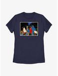 Sesame Street Crew Trick Or Treating Womens T-Shirt, NAVY, hi-res