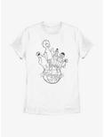Sesame Street Globe Womens T-Shirt, WHITE, hi-res