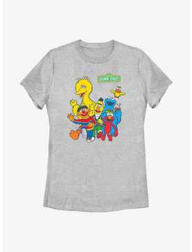 Sesame Street Group Walk Womens T-Shirt, , hi-res