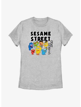 Sesame Street Kawaii Group Womens T-Shirt, , hi-res