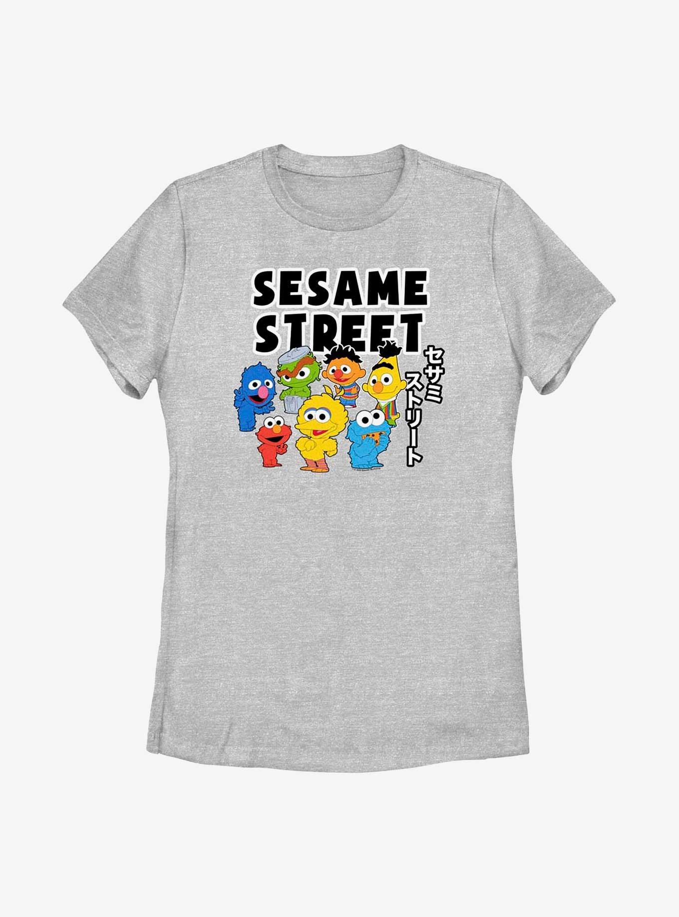 Sesame Street Kawaii Group Womens T-Shirt, , hi-res