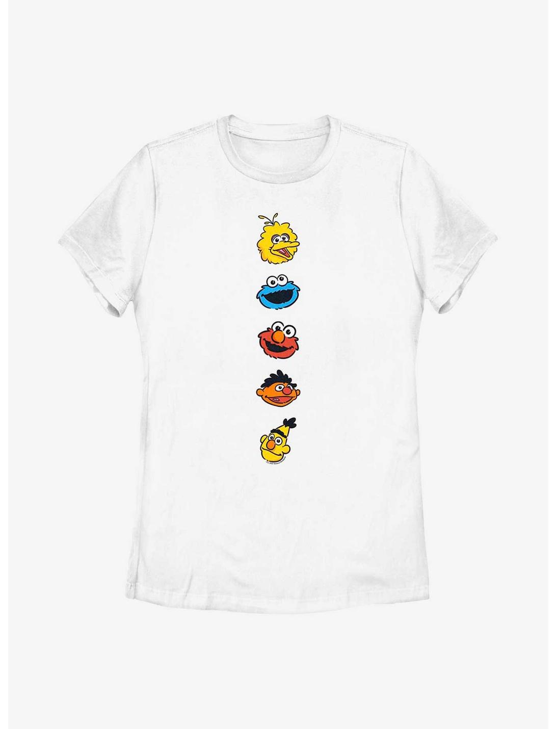 Sesame Street Represent Womens T-Shirt, WHITE, hi-res