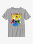 Sesame Street Anime Streets Youth T-Shirt, ATH HTR, hi-res