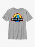 Sesame Street Cookie Monster Icon Youth T-Shirt, ATH HTR, hi-res