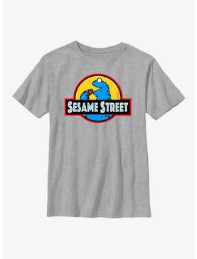Sesame Street Cookie Monster Icon Youth T-Shirt, , hi-res