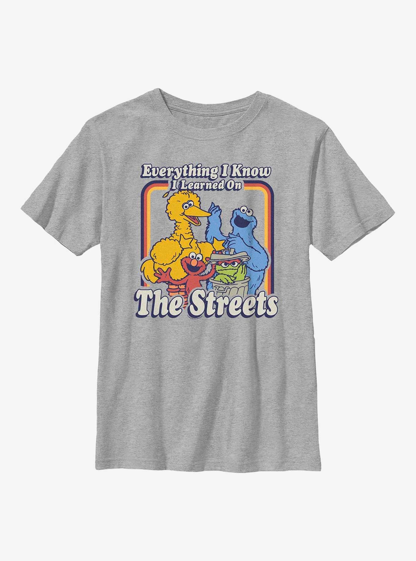 Sesame Street Everything I Know Youth T-Shirt, , hi-res