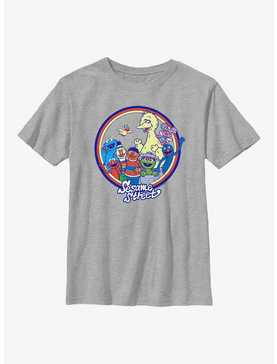 Sesame Street Group Pose Youth T-Shirt, , hi-res