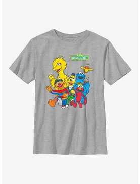 Sesame Street Group Walk Youth T-Shirt, , hi-res