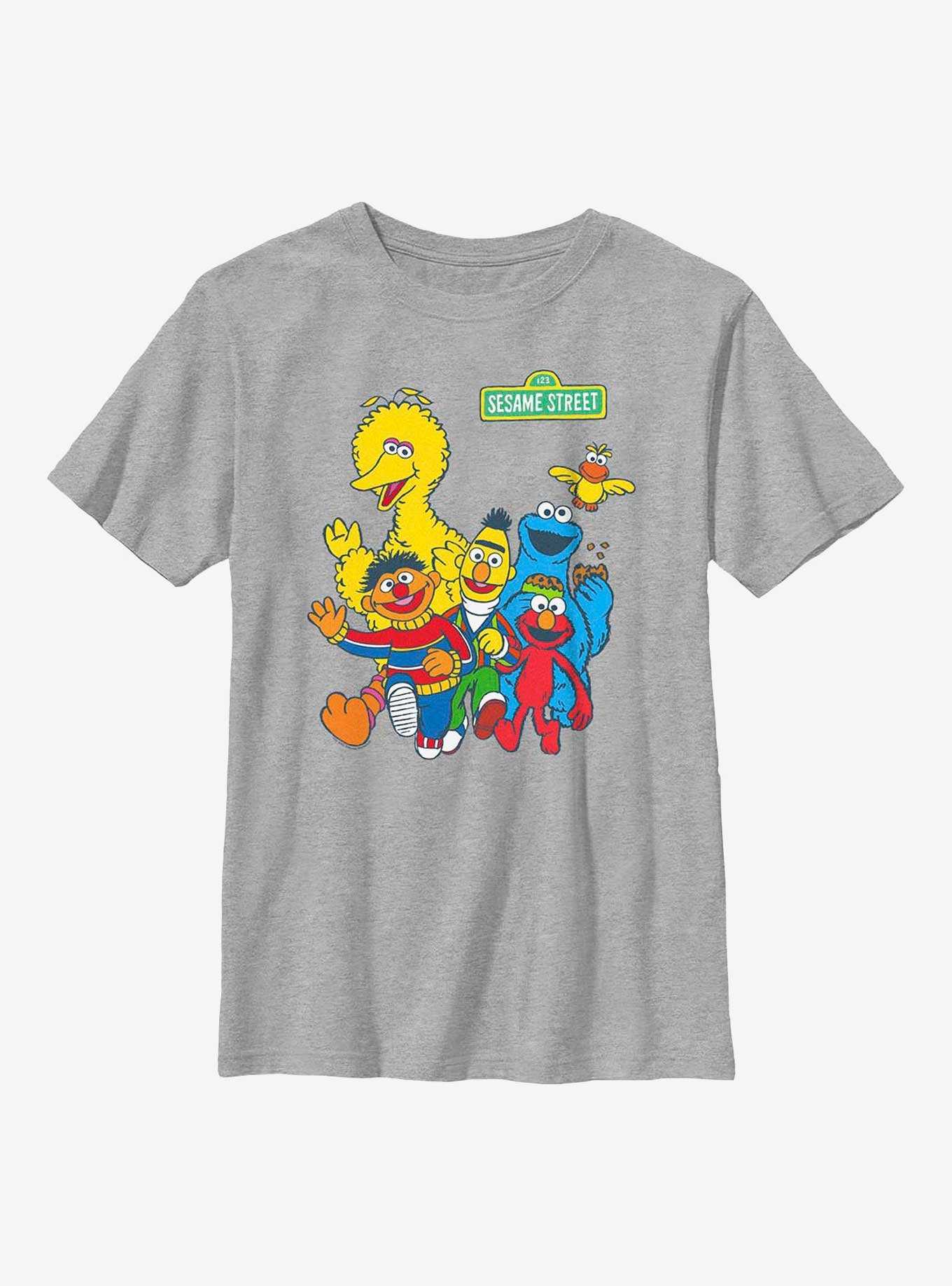 Sesame Street Group Walk Youth T-Shirt, , hi-res