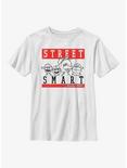 Sesame Street Street Smart Youth T-Shirt, WHITE, hi-res