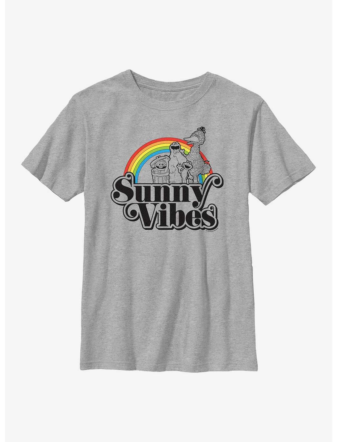 Sesame Street Sunny Vibes Youth T-Shirt, ATH HTR, hi-res