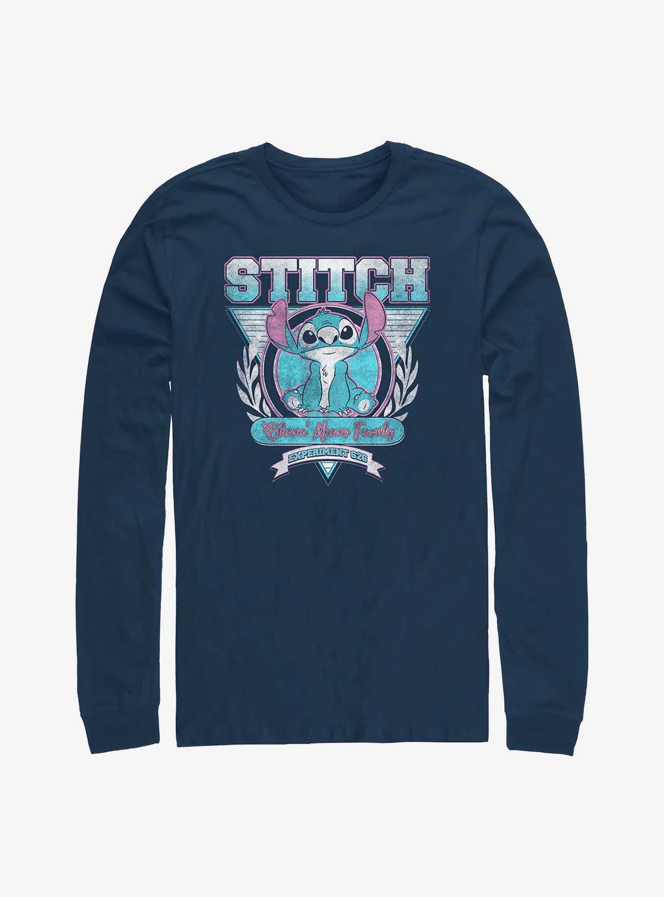 Disney Lilo & Stitch Retro Ohana Experiment 626 Long-Sleeve T-Shirt, , hi-res