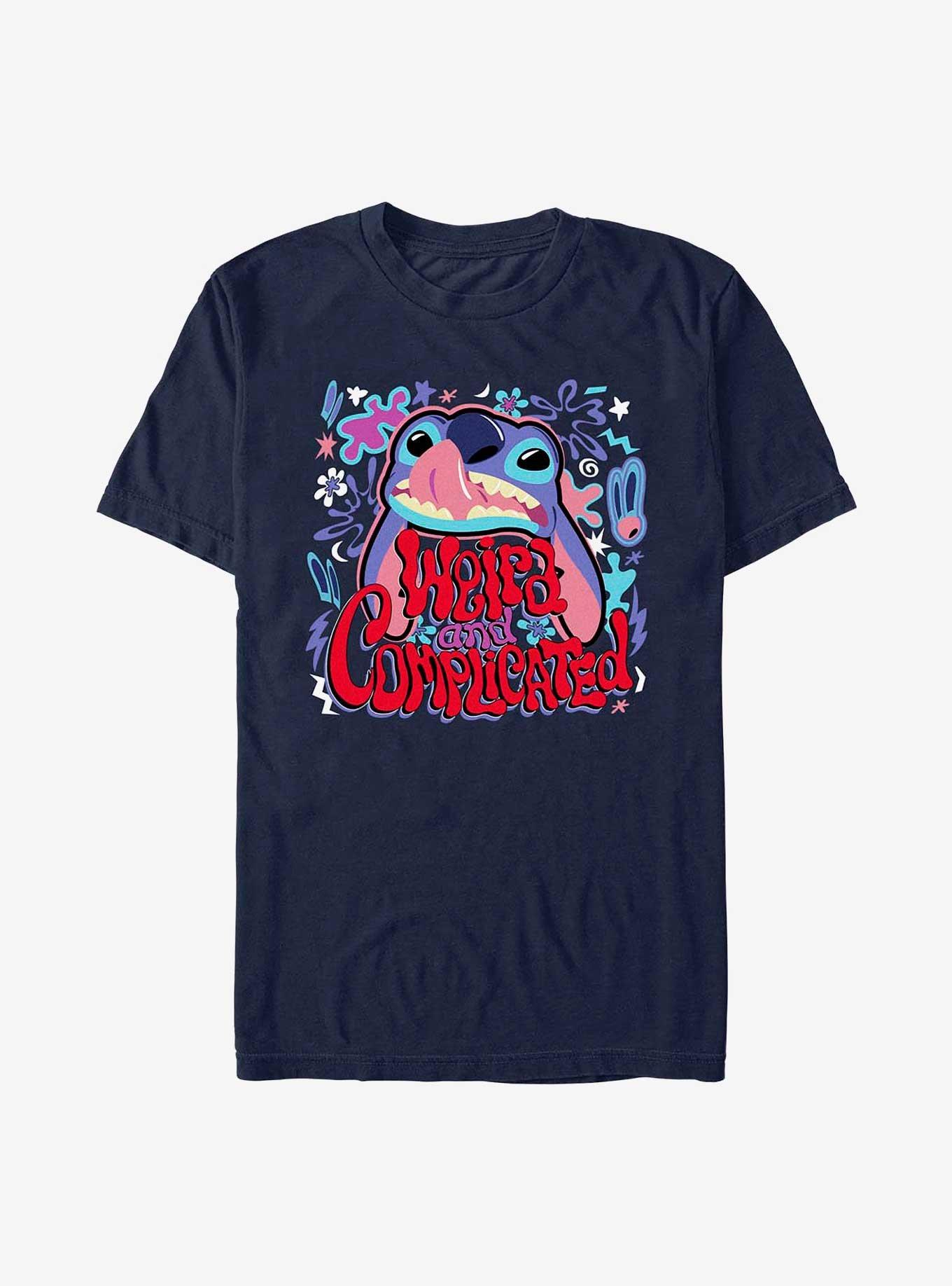 Disney Lilo & Stitch Weird And Complicated T-Shirt, , hi-res