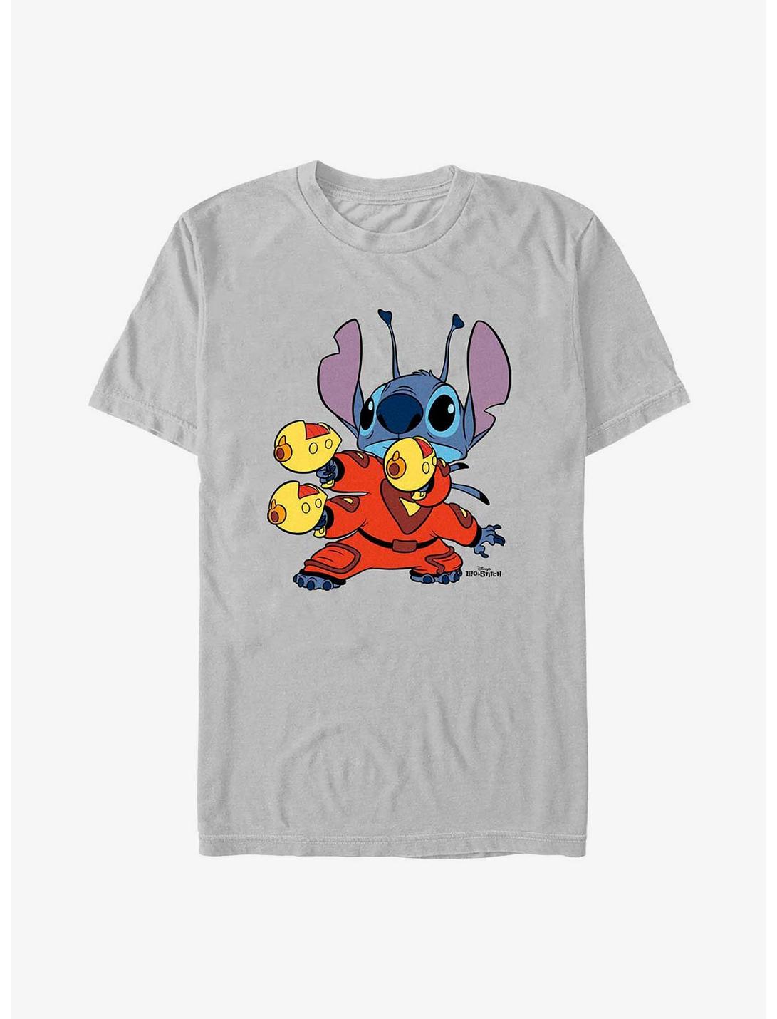 Disney Lilo & Stitch Space Suit T-Shirt, SILVER, hi-res