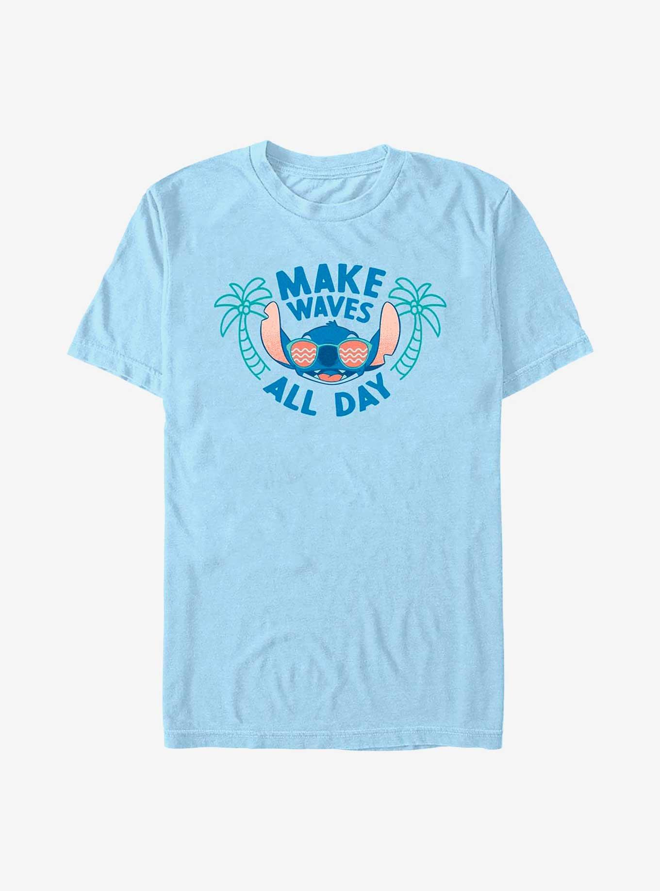 Disney Lilo & Stitch Make Waves All Day T-Shirt, , hi-res