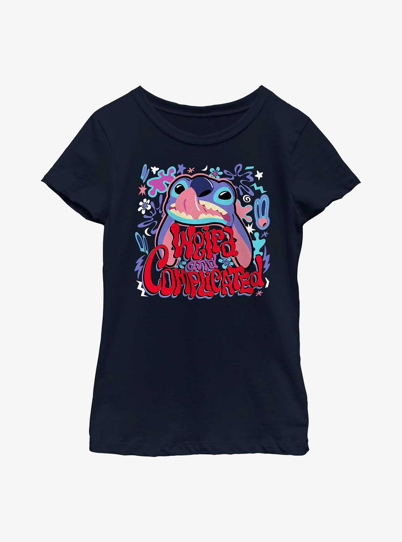 Disney Lilo & Stitch Weird And Complicated Youth Girls T-Shirt, , hi-res