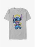 Disney Lilo & Stitch Rockin' Stitch T-Shirt, SILVER, hi-res