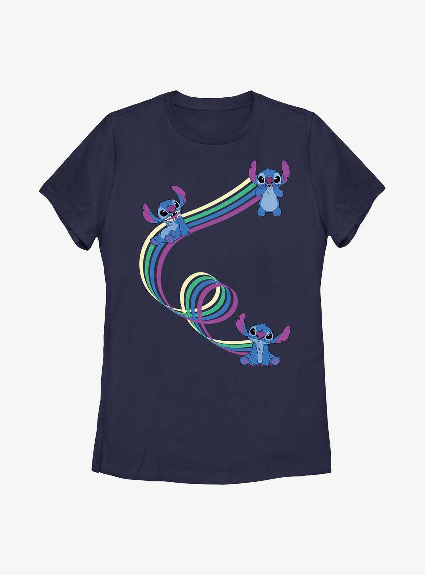 Disney Lilo & Stitch Ribbon Stitches Womens T-Shirt, , hi-res