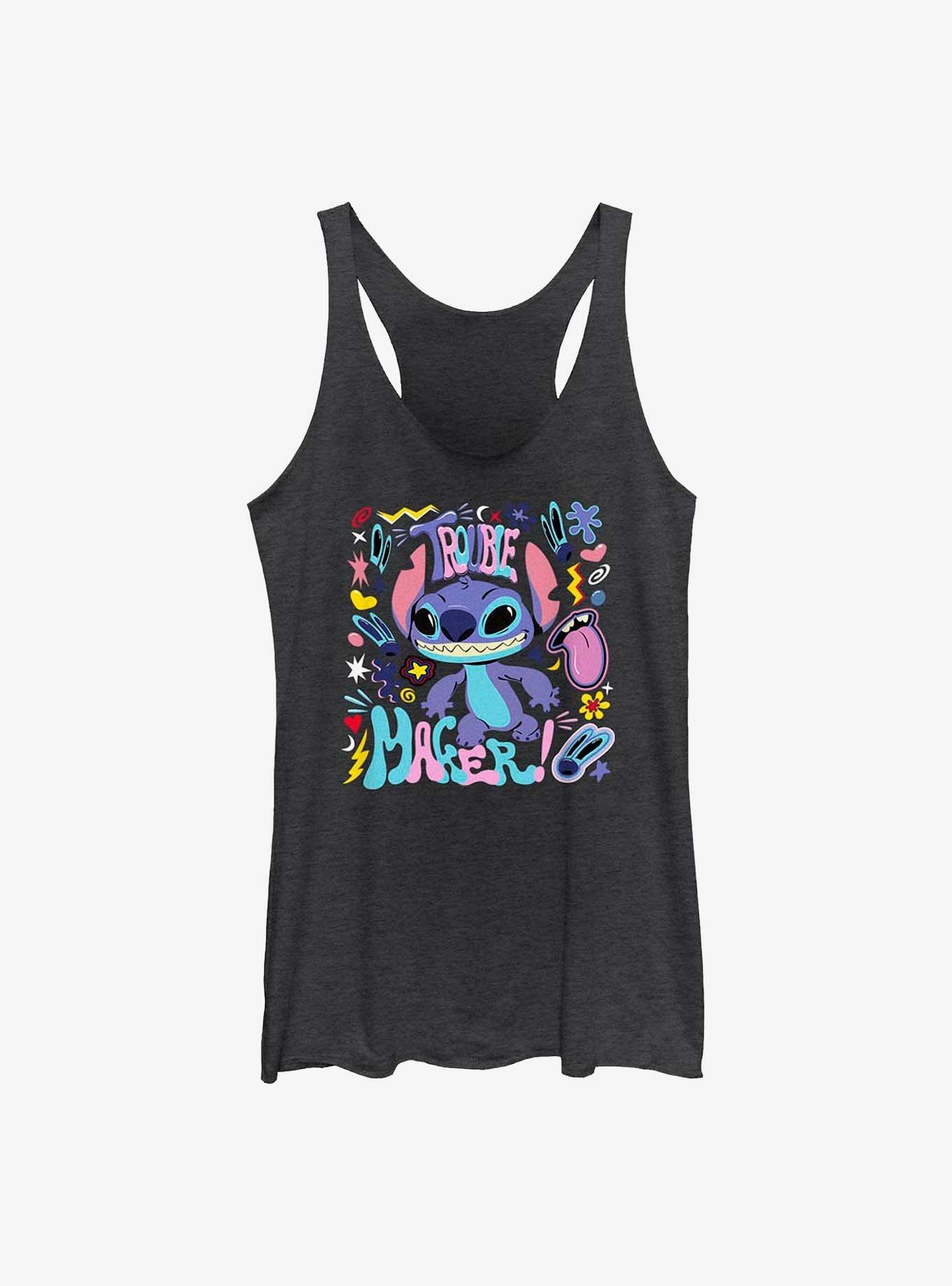 Disney Lilo & Stitch Trouble Maker Womens Tank Top, , hi-res