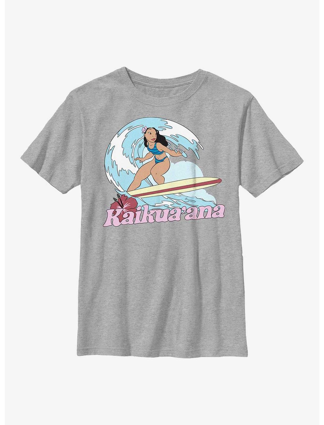 Disney Lilo & Stitch Kaikua'ana Hawaiian Sister Nani Youth T-Shirt, ATH HTR, hi-res