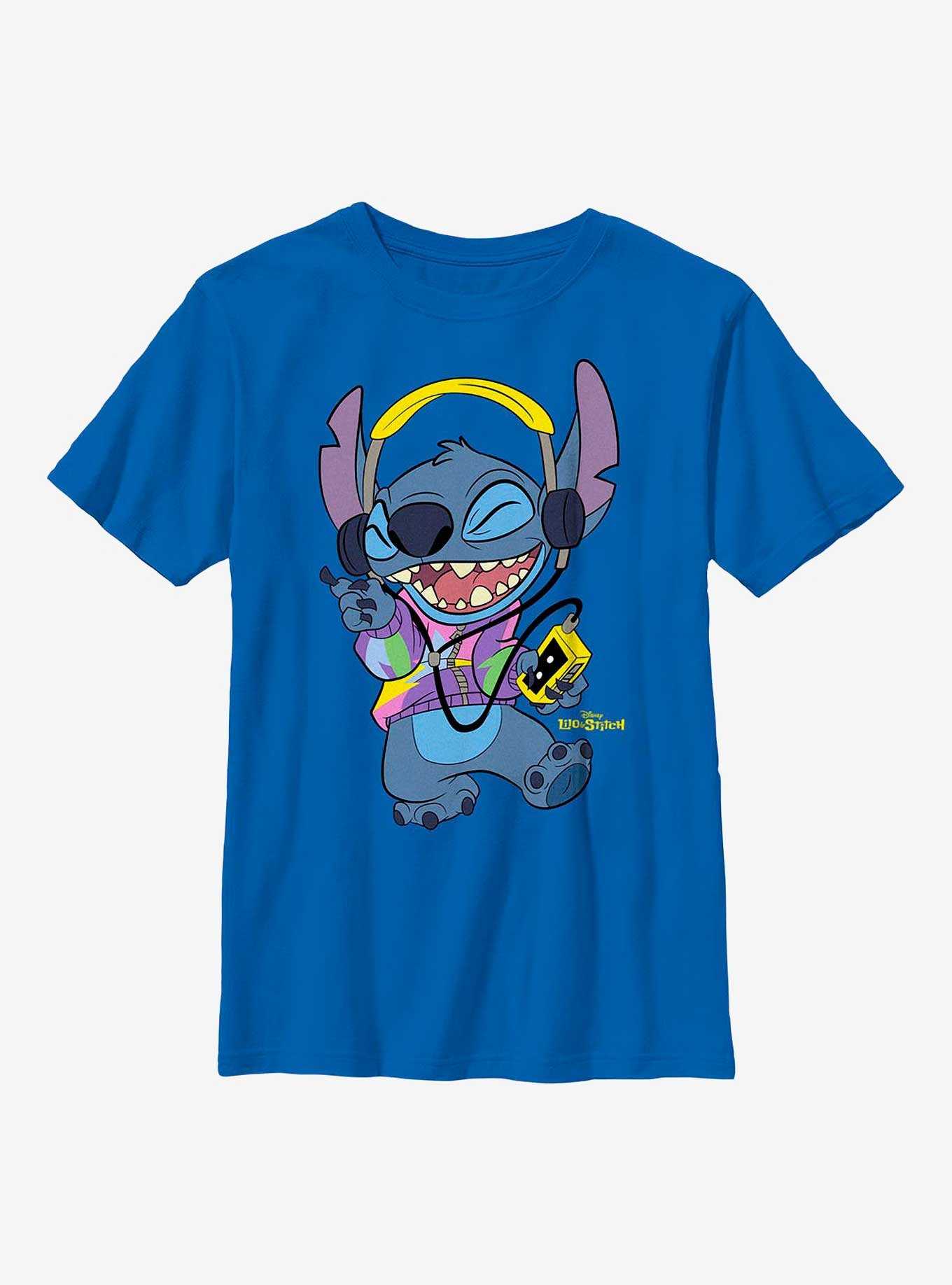 Disney Lilo & Stitch Rockin' Stitch Youth T-Shirt, , hi-res