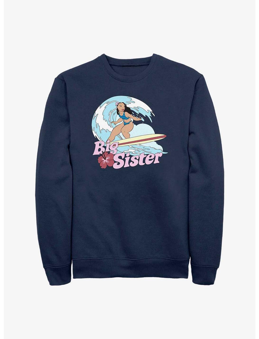 Disney Lilo & Stitch Big Sister Nani Sweatshirt, NAVY, hi-res