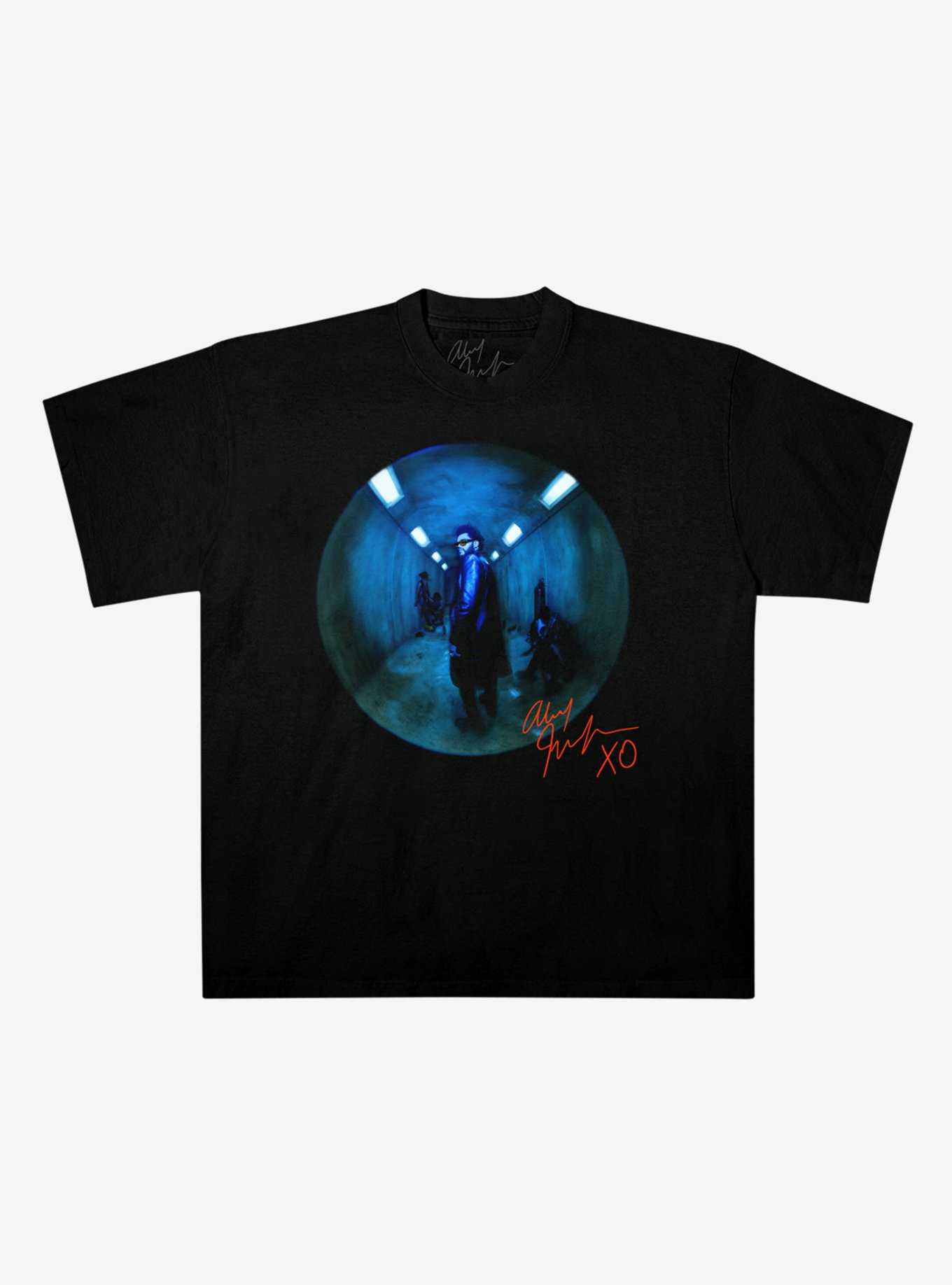 The Weeknd Tunnel Portrait Boyfriend Fit Girls T-Shirt, , hi-res