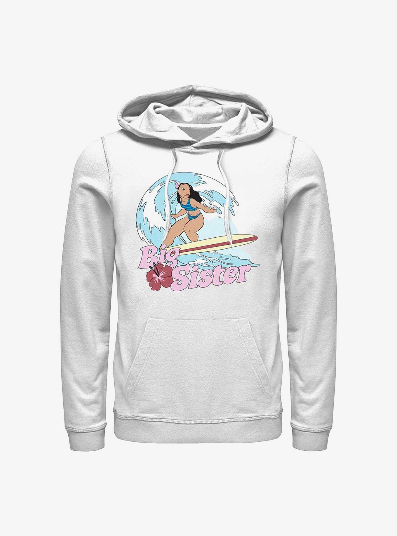 Disney Lilo & Stitch Big Sister Nani Hoodie, WHITE, hi-res