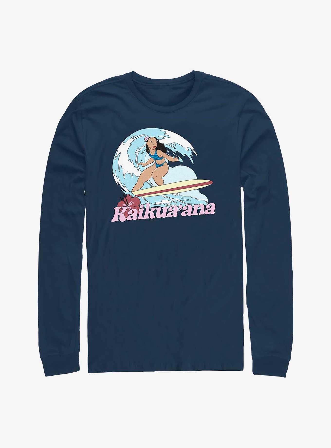 Disney Lilo & Stitch Kaikua'ana Hawaiian Sister Nani Long-Sleeve T-Shirt, NAVY, hi-res