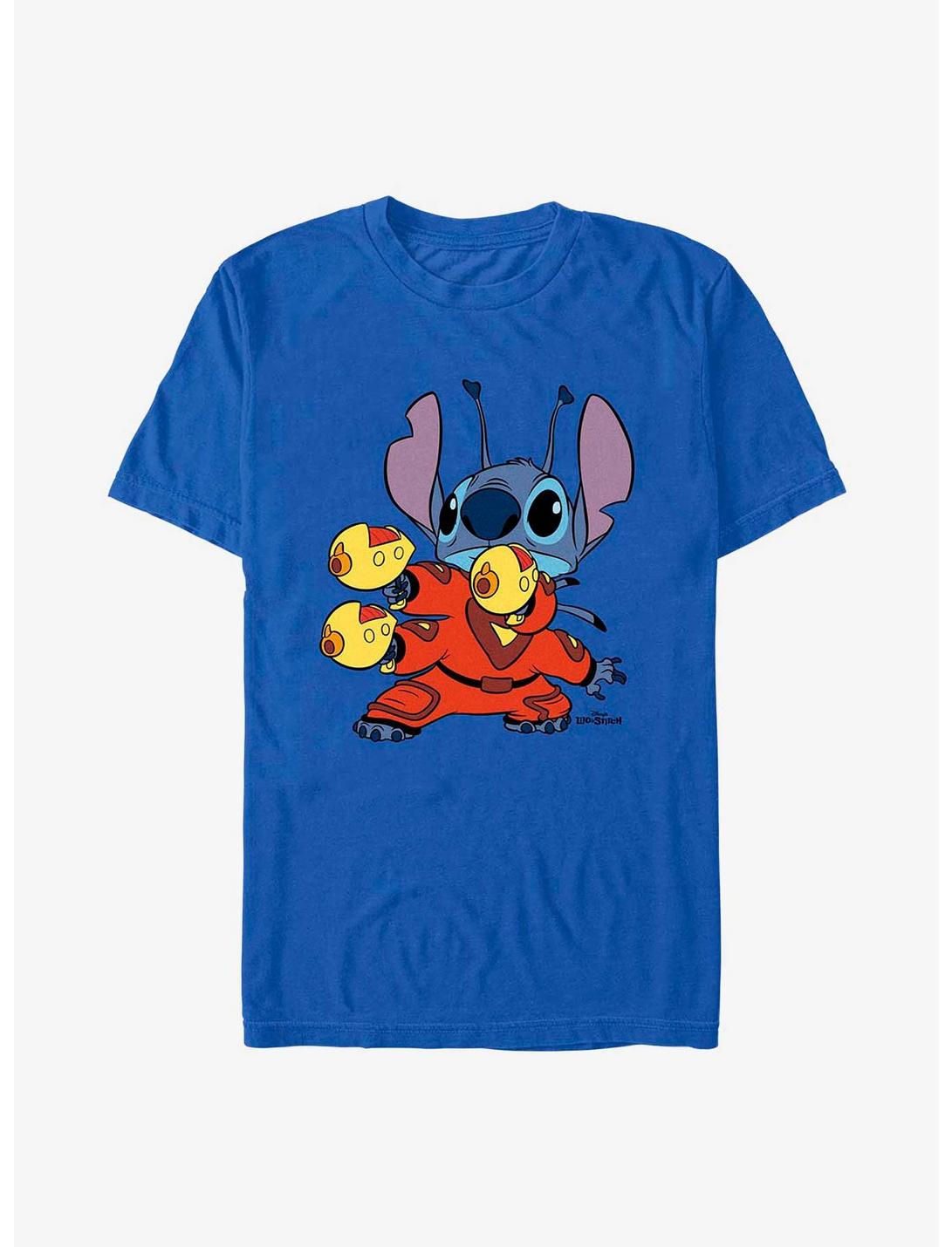 Disney Lilo & Stitch Space Suit T-Shirt, ROYAL, hi-res