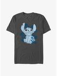 Disney Lilo & Stitch Floral Sketch T-Shirt, CHARCOAL, hi-res