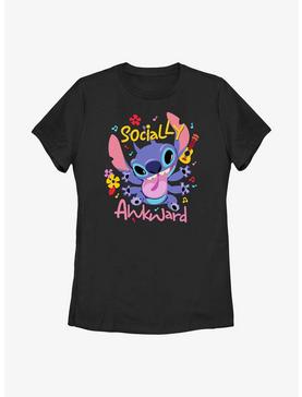 Disney Lilo & Stitch Socially Awkward Womens T-Shirt, , hi-res