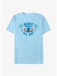 Disney Lilo & Stitch Make Waves All Day T-Shirt, LT BLUE, hi-res