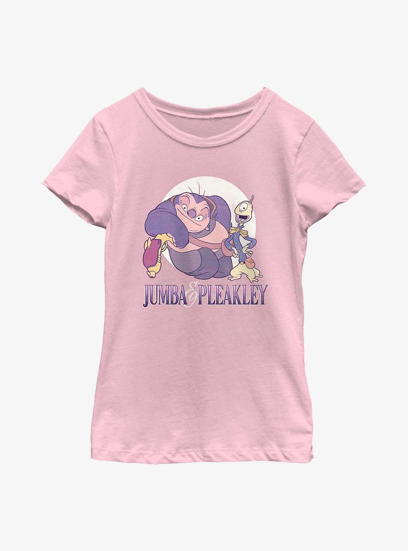 Disney Lilo & Stitch Jumba & Pleakley Youth Girls T-Shirt, PINK, hi-res