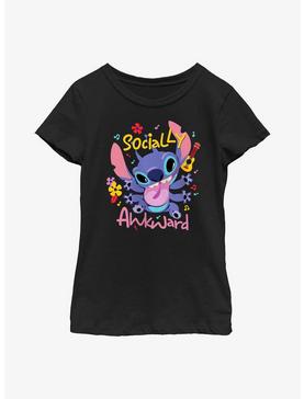 Disney Lilo & Stitch Socially Awkward Youth Girls T-Shirt, , hi-res