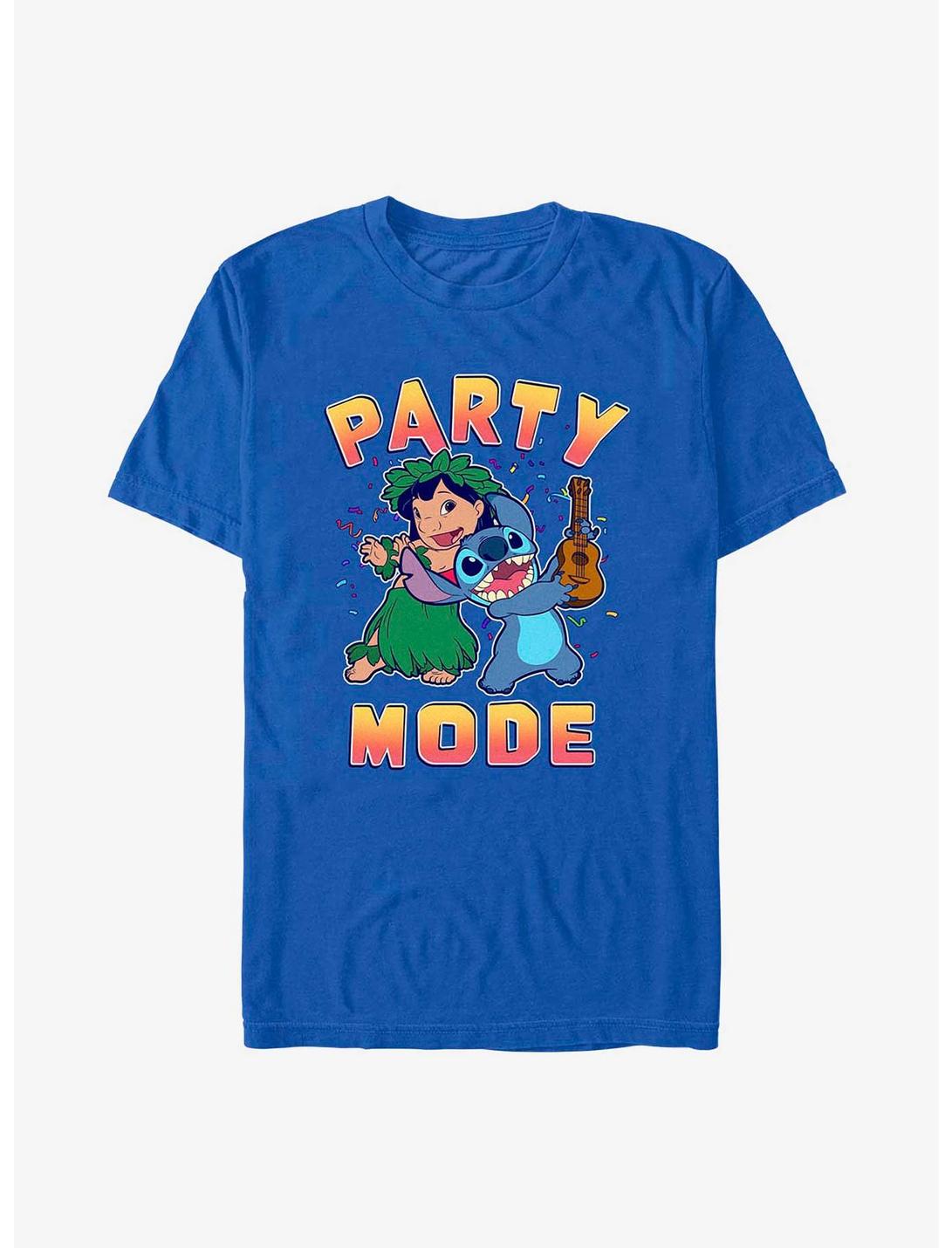 Disney Lilo & Stitch Party Mode T-Shirt, ROYAL, hi-res