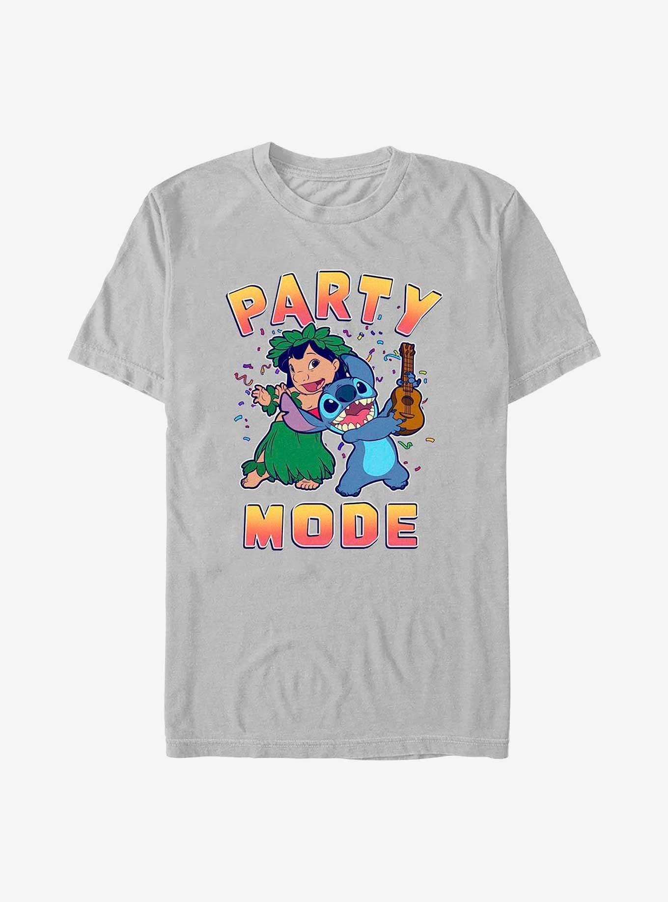 Disney Lilo & Stitch Party Mode T-Shirt, SILVER, hi-res