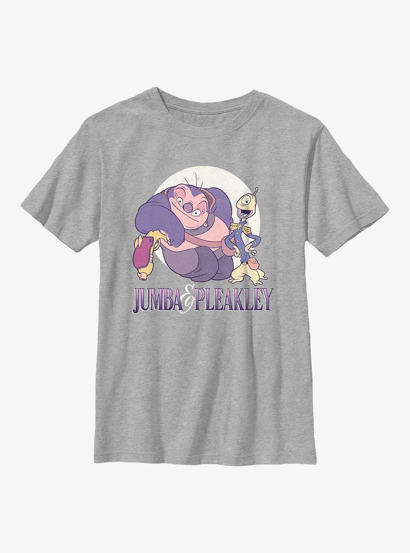 Disney Lilo & Stitch Jumba & Pleakley Youth T-Shirt, ATH HTR, hi-res