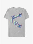 Disney Lilo & Stitch Ribbon Stitches T-Shirt, SILVER, hi-res