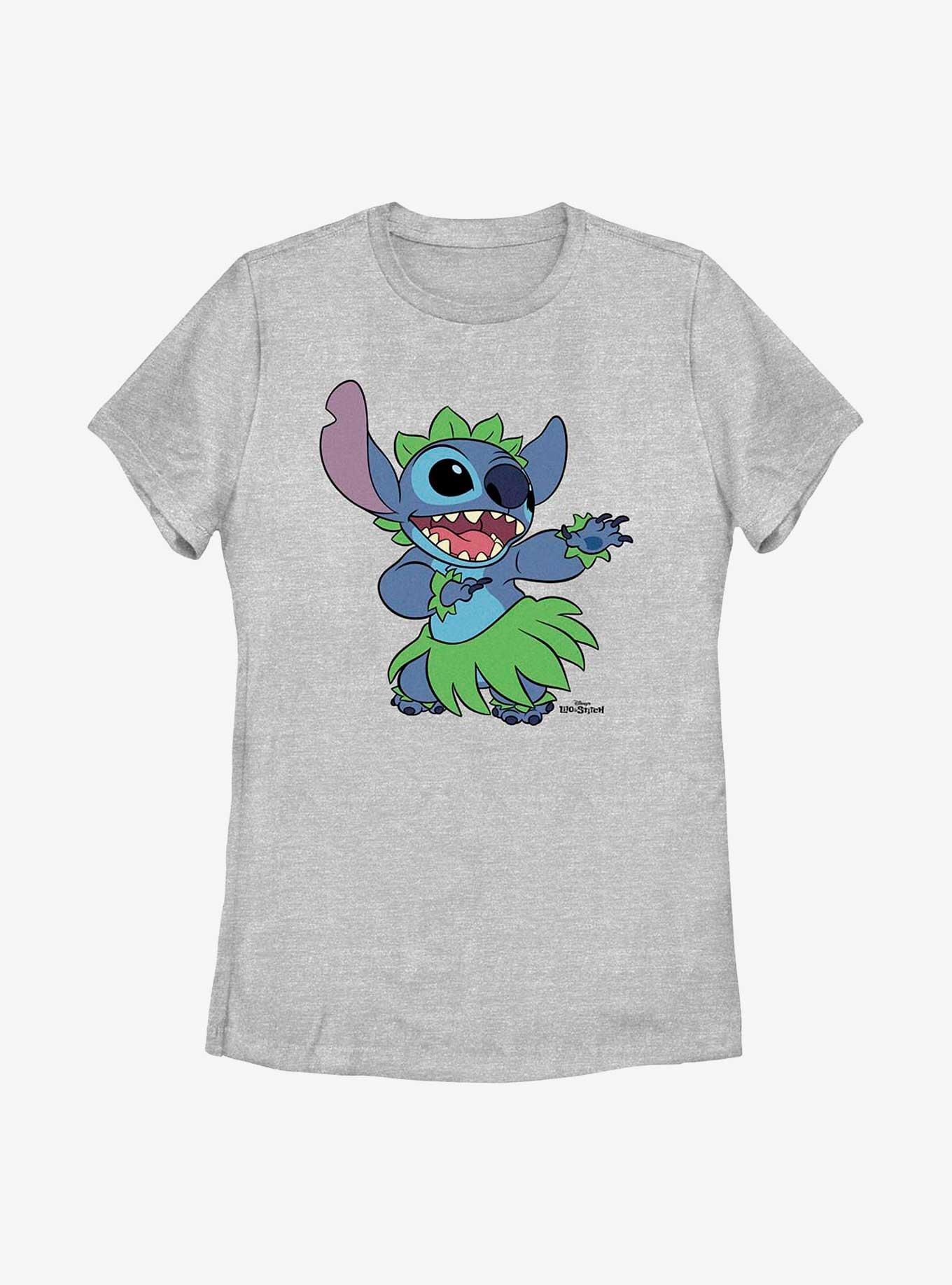 Disney Lilo & Stitch Hula Womens T-Shirt, ATH HTR, hi-res