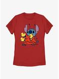 Disney Lilo & Stitch Space Suit Womens T-Shirt, RED, hi-res