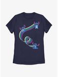 Disney Lilo & Stitch Ribbon Stitches Womens T-Shirt, NAVY, hi-res