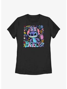 Disney Lilo & Stitch Trouble Maker Womens T-Shirt, , hi-res