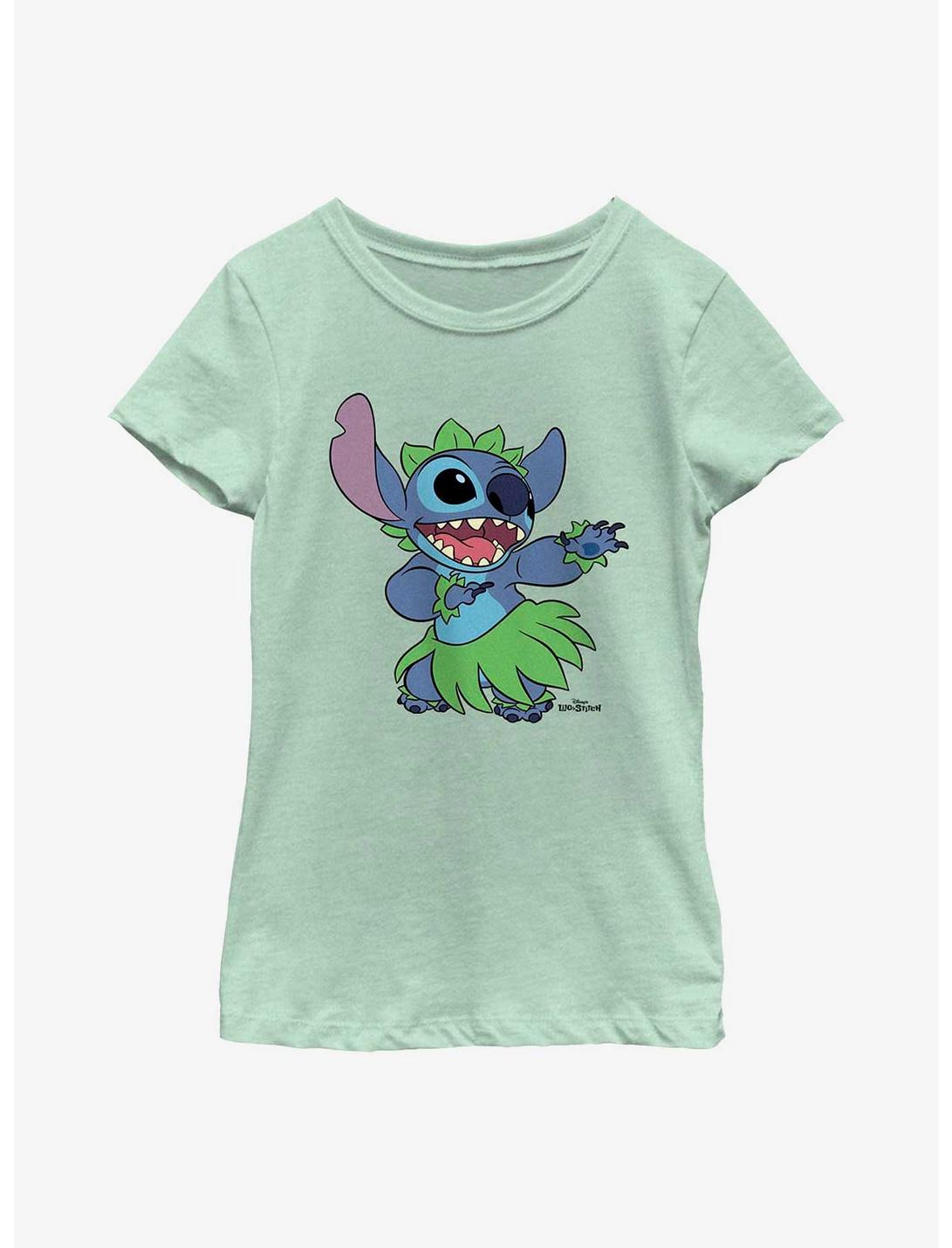 Disney Lilo & Stitch Hula Youth Girls T-Shirt, MINT, hi-res