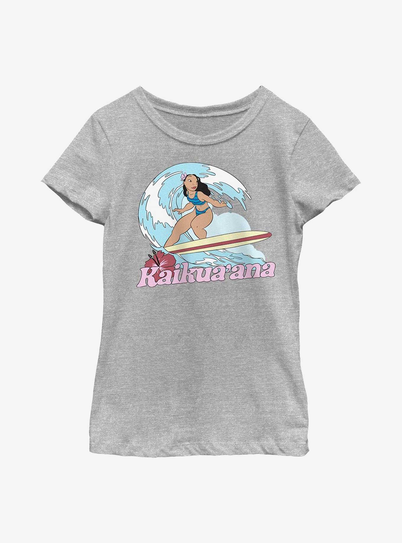 Disney Lilo & Stitch Kaikua'ana Hawaiian Sister Nani Youth Girls T-Shirt, ATH HTR, hi-res
