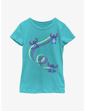 Disney Lilo & Stitch Ribbon Stitches Youth Girls T-Shirt, , hi-res