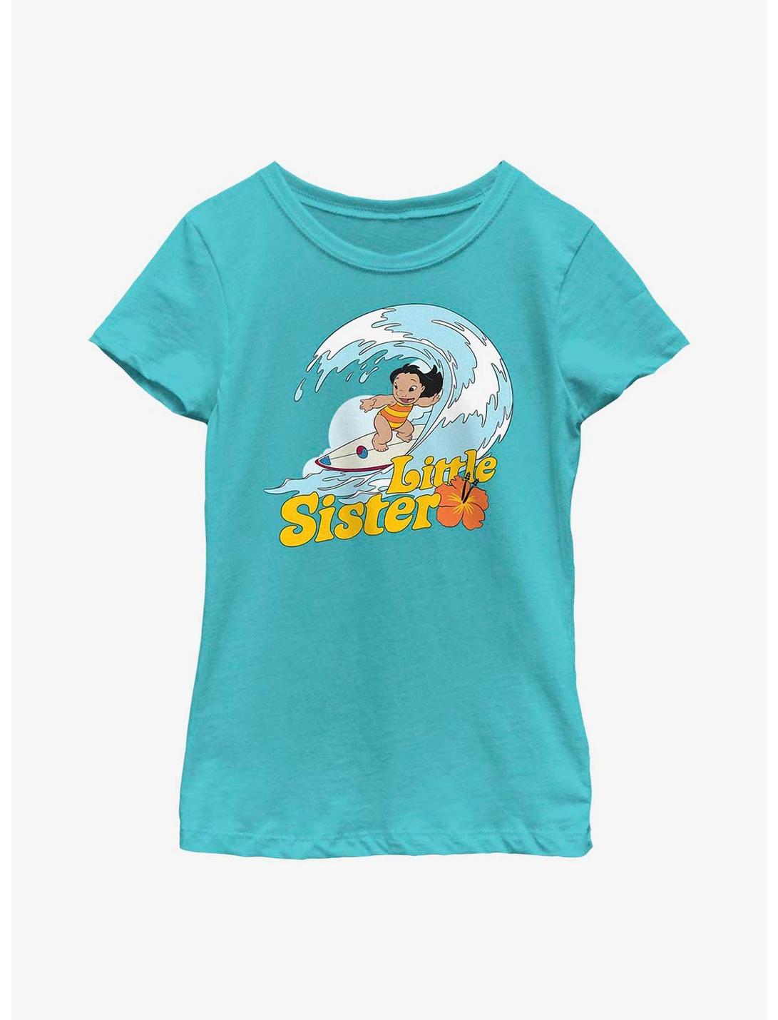 Disney Lilo & Stitch Little Sister Lilo Youth Girls T-Shirt, TAHI BLUE, hi-res