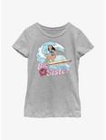 Disney Lilo & Stitch Big Sister Nani Youth Girls T-Shirt, ATH HTR, hi-res