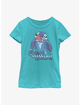 Disney Lilo & Stitch Stay Weird Youth Girls T-Shirt, , hi-res