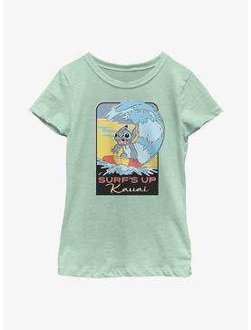 Disney Lilo & Stitch Surf's Up Kauai Youth Girls T-Shirt, , hi-res